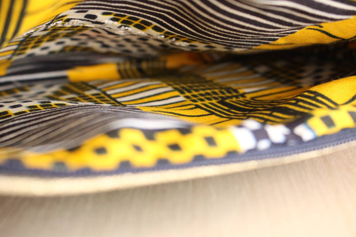 Pochette zippée Alna champ marine – Image 3