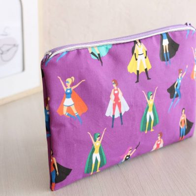 Pochette zippée Alna héroïnes