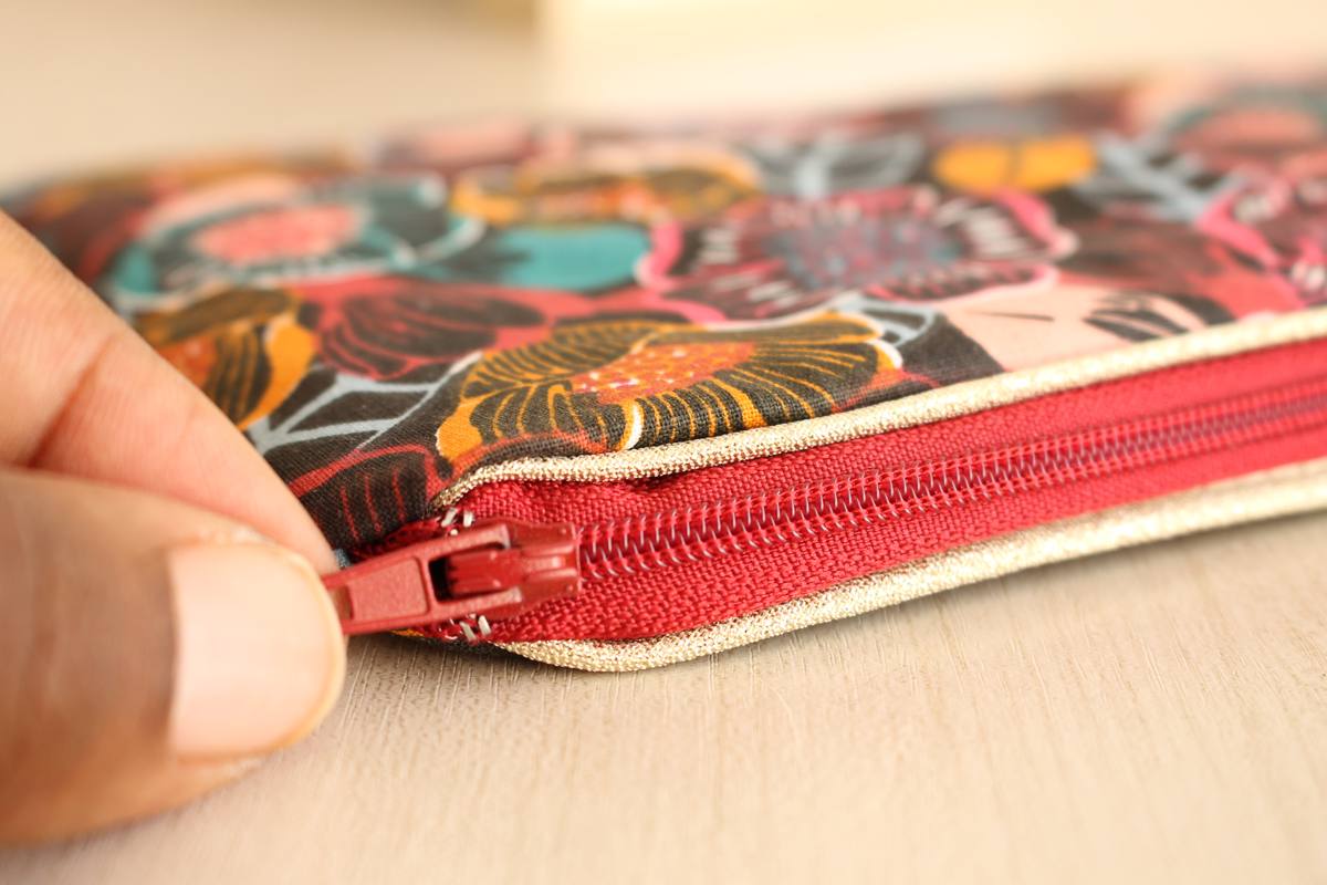 Pochette zippée Alna mulnoir – Image 2