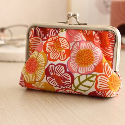 Porte-monnaie Ally multirose