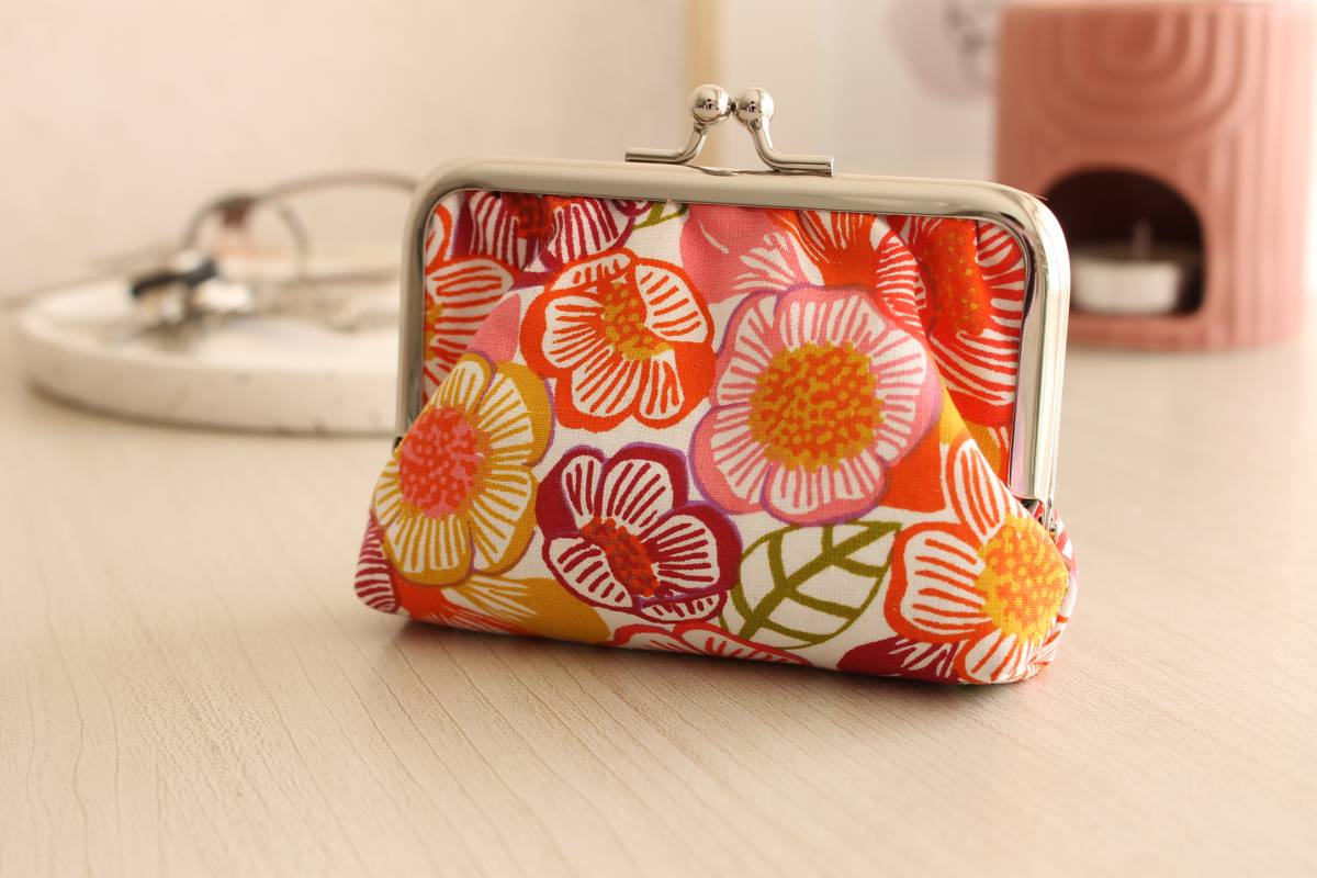 Porte-monnaie Ally multirose