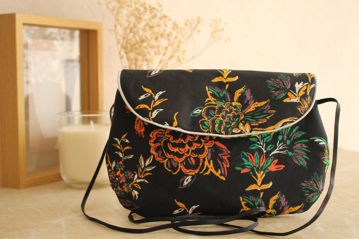 Sac Gloria fleurs colorées