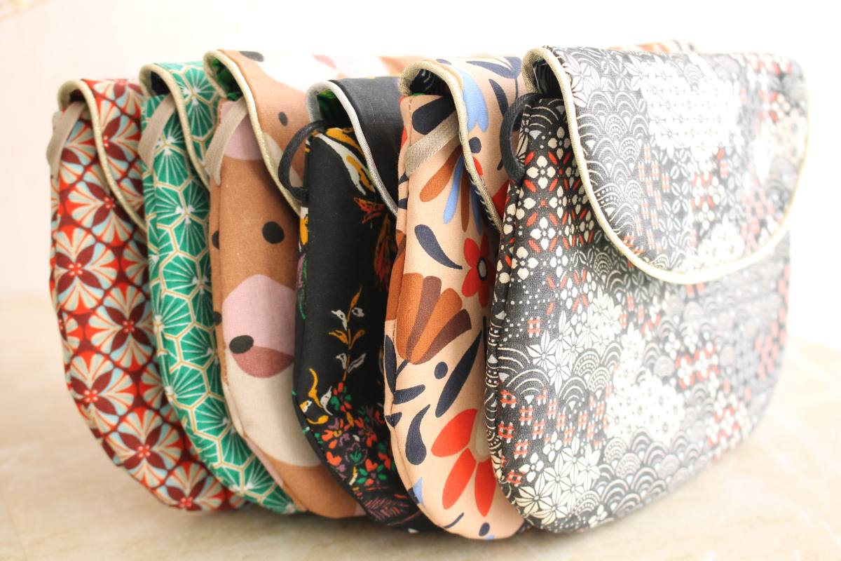 Sac Gloria fleurs colorées – Image 5