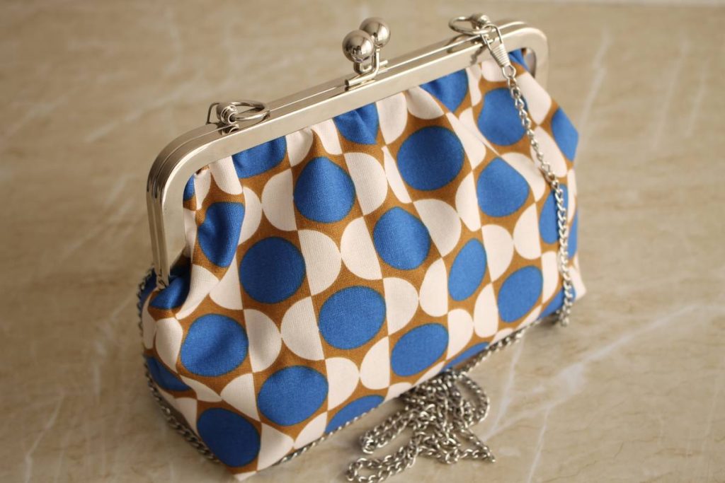 Sac rétro Emma sixteen bleue