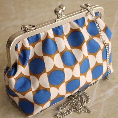 Sac rétro Emma sixteen bleue