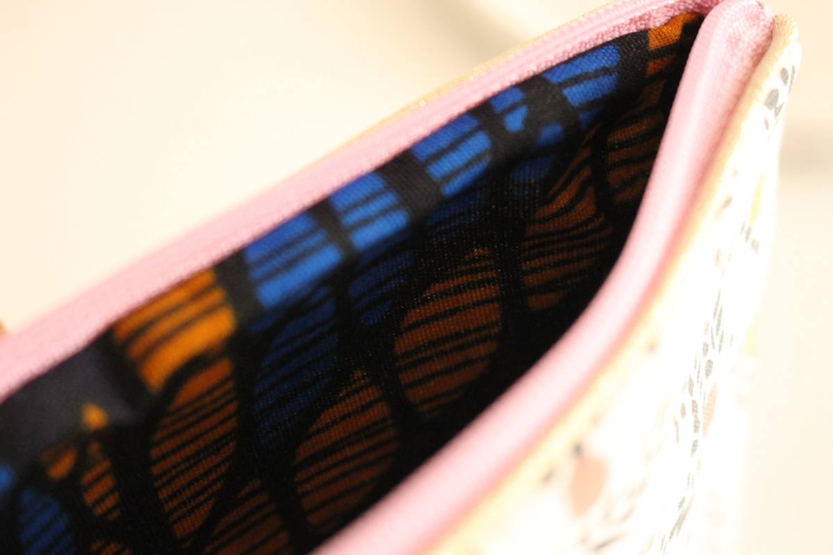Pochette zippée Alna rose octobre – Image 3
